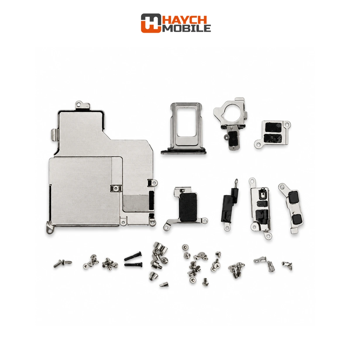 iPhone 14 Pro Max Compatible Complete Metal Plate Set