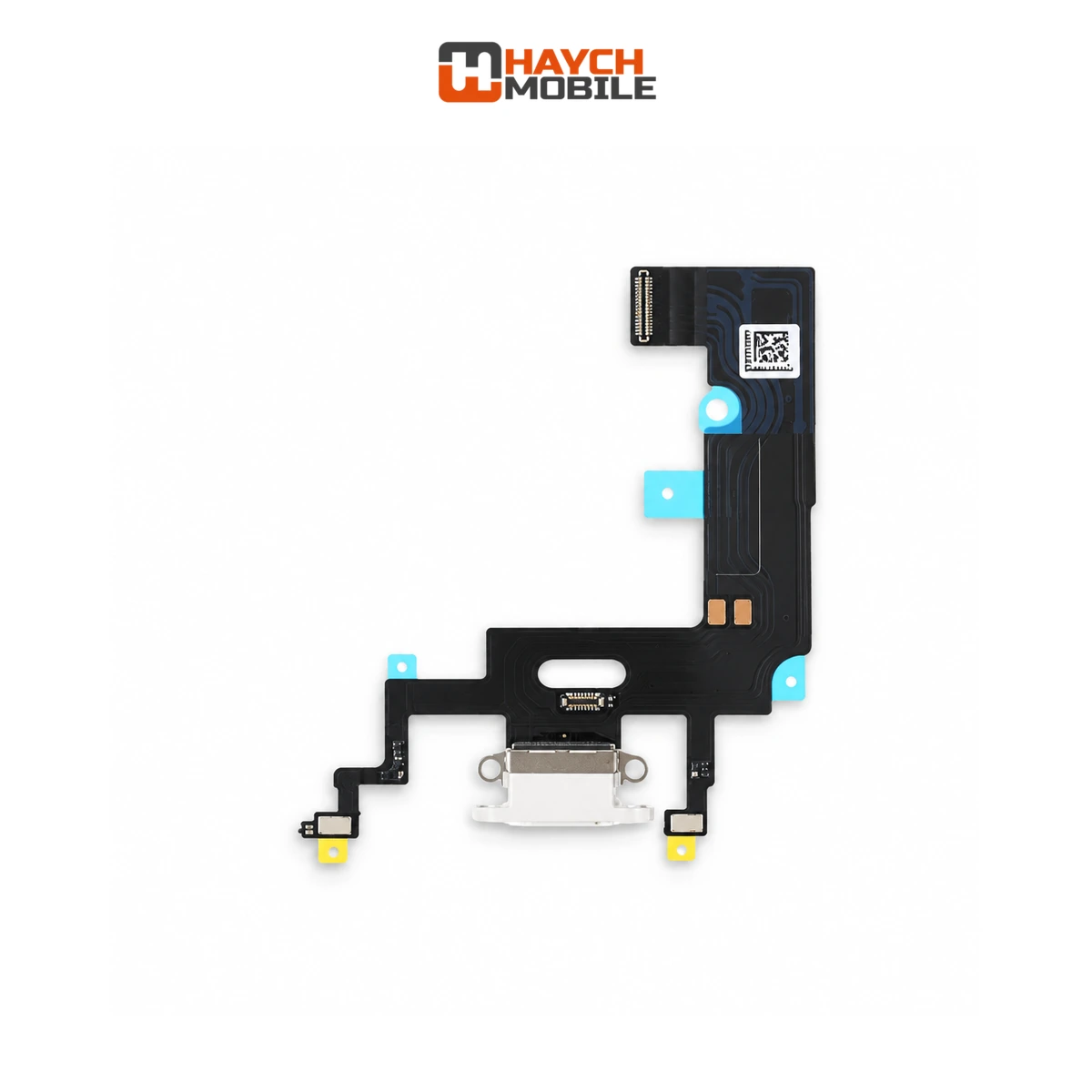 iPhone XR Compatible Charging Port Flex Cable [White]
