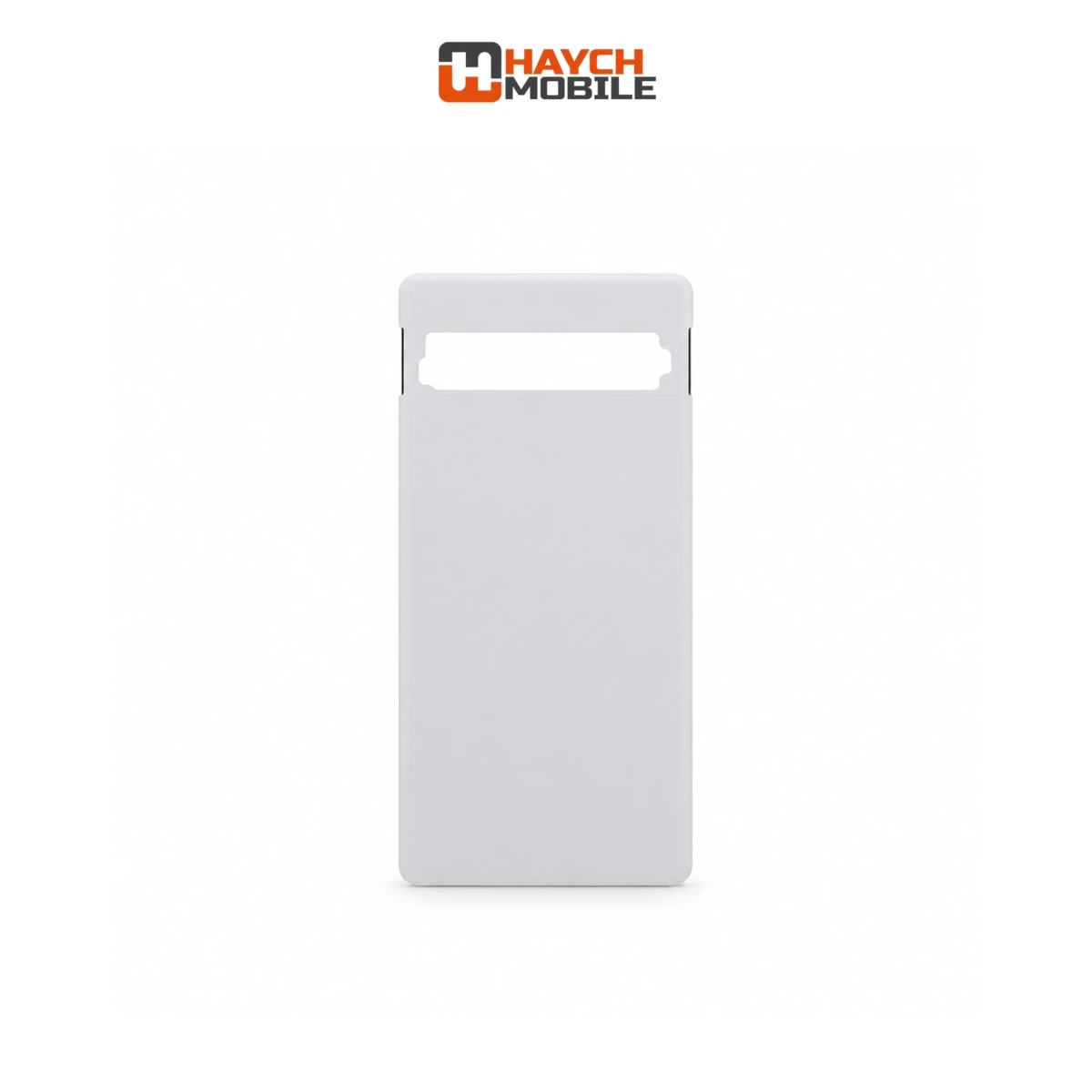 Google Pixel 7A Compatible Back Glass [Silver]