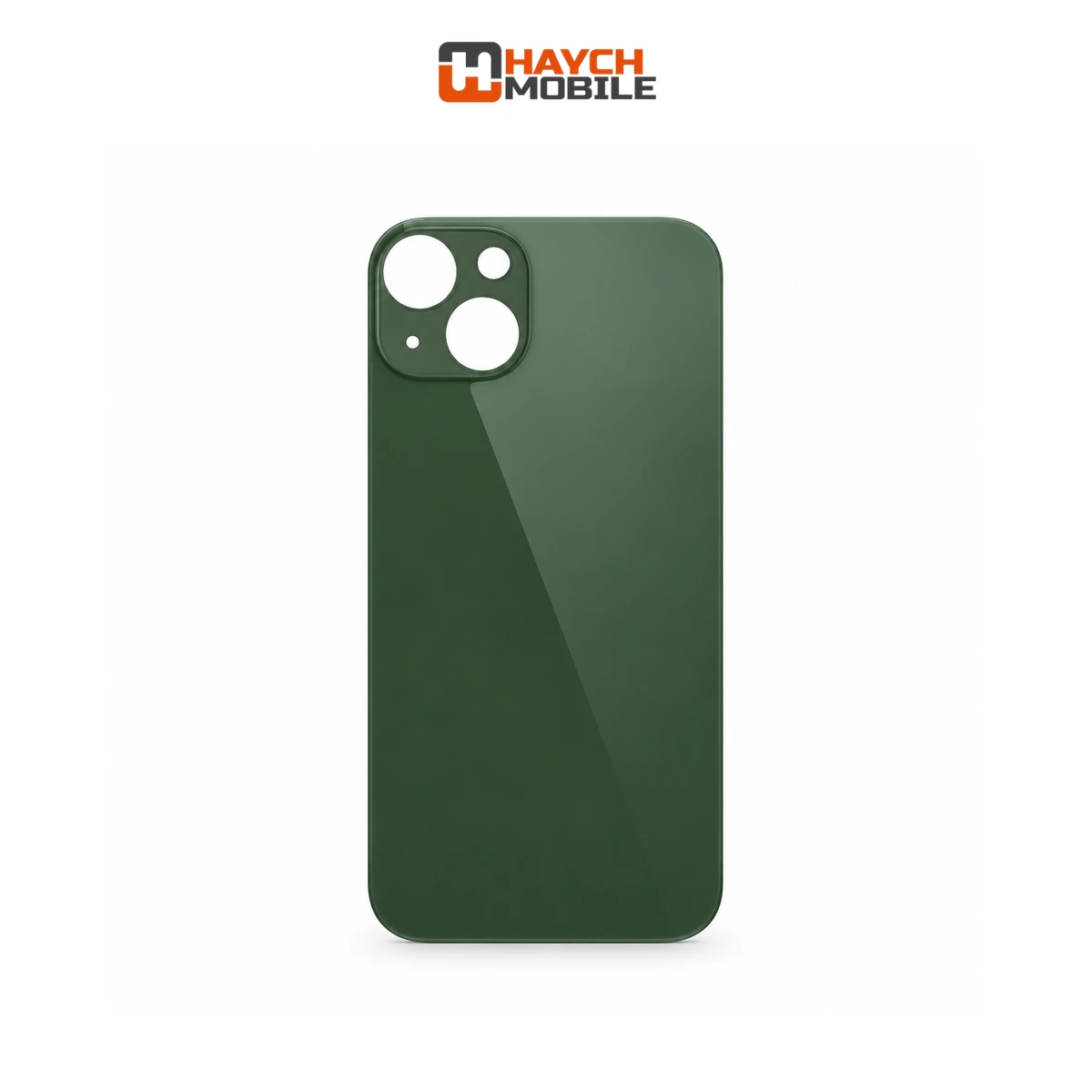 iPhone 13 Compatible Back Cover Glass with Big Camera Hole [Green]