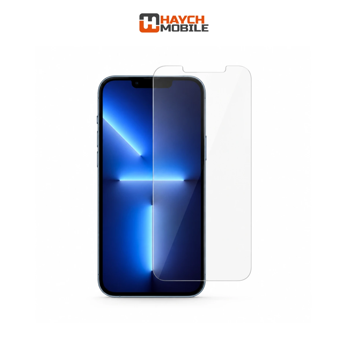 X.One [Clear] Hybrid Polymer Borderless Impact Screen Protector, iPhone 12 / 12 Pro