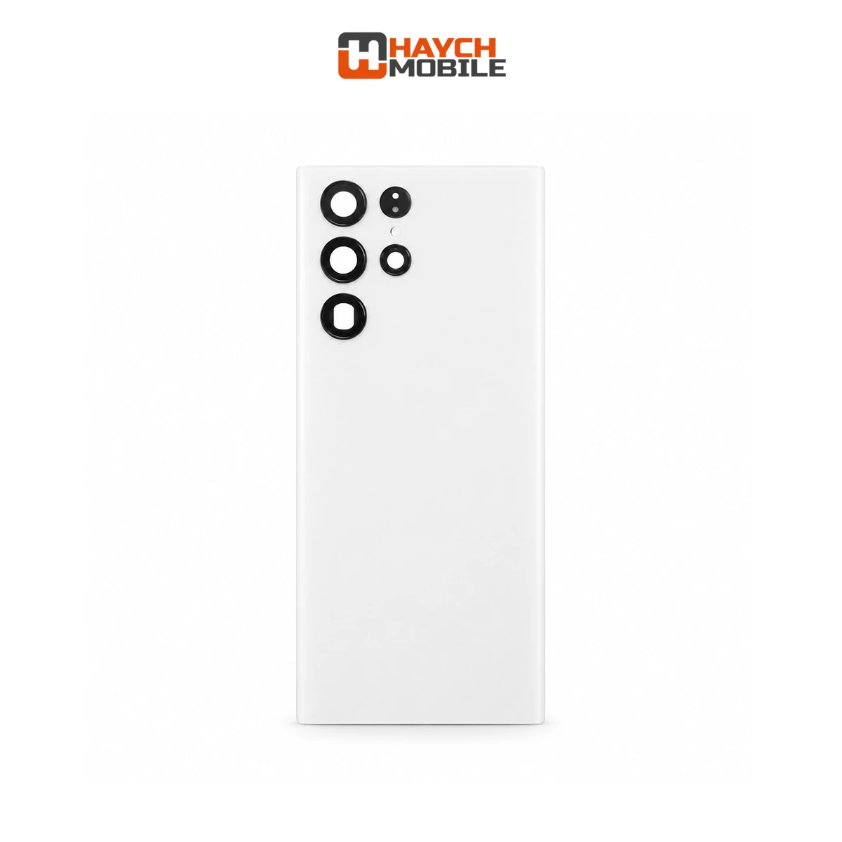Samsung Galaxy S22 Ultra (S908) Back Glass [High Quality with Camera Lens] [Phantom White]