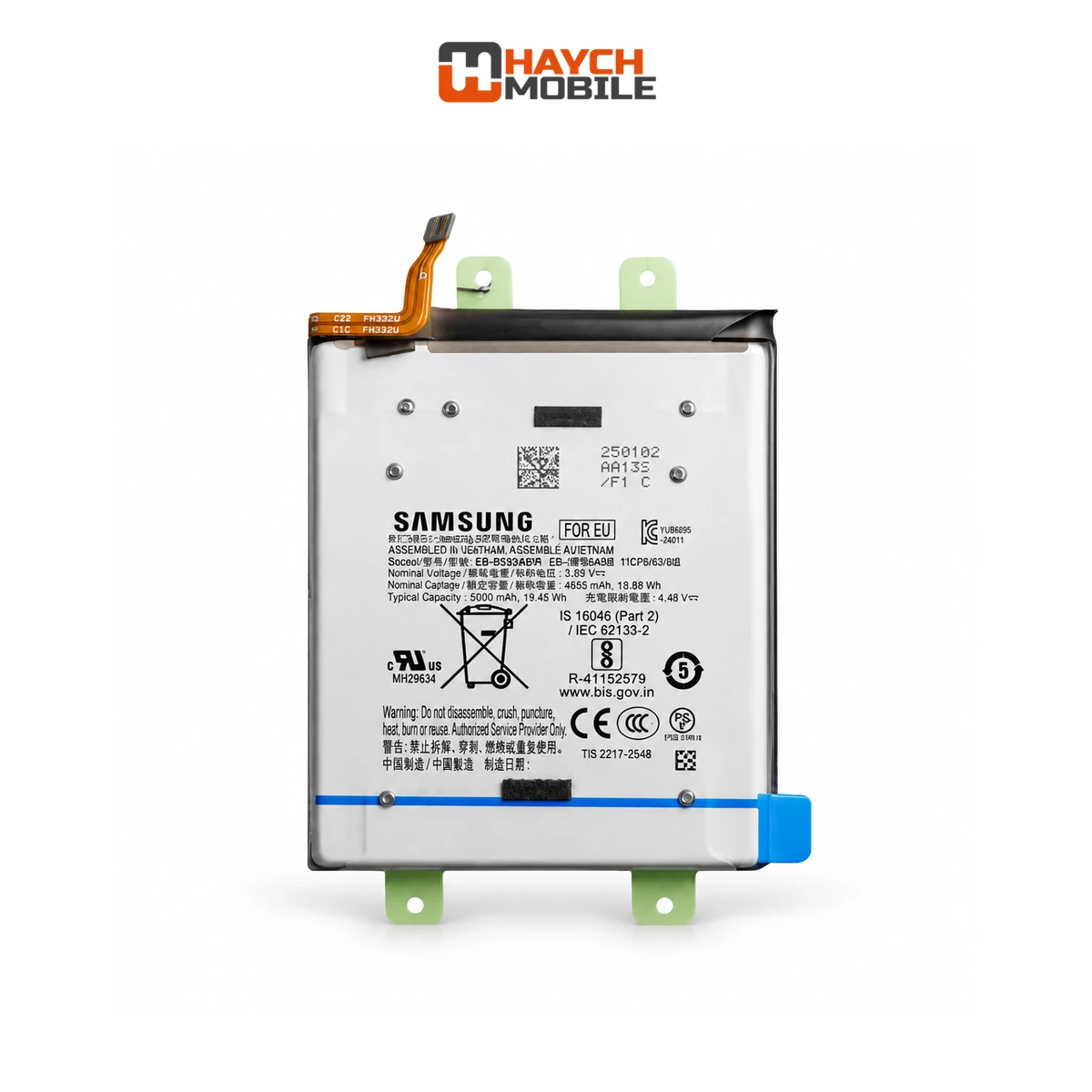 Samsung Galaxy S25 Plus (S936) Compatible Battery [Original]