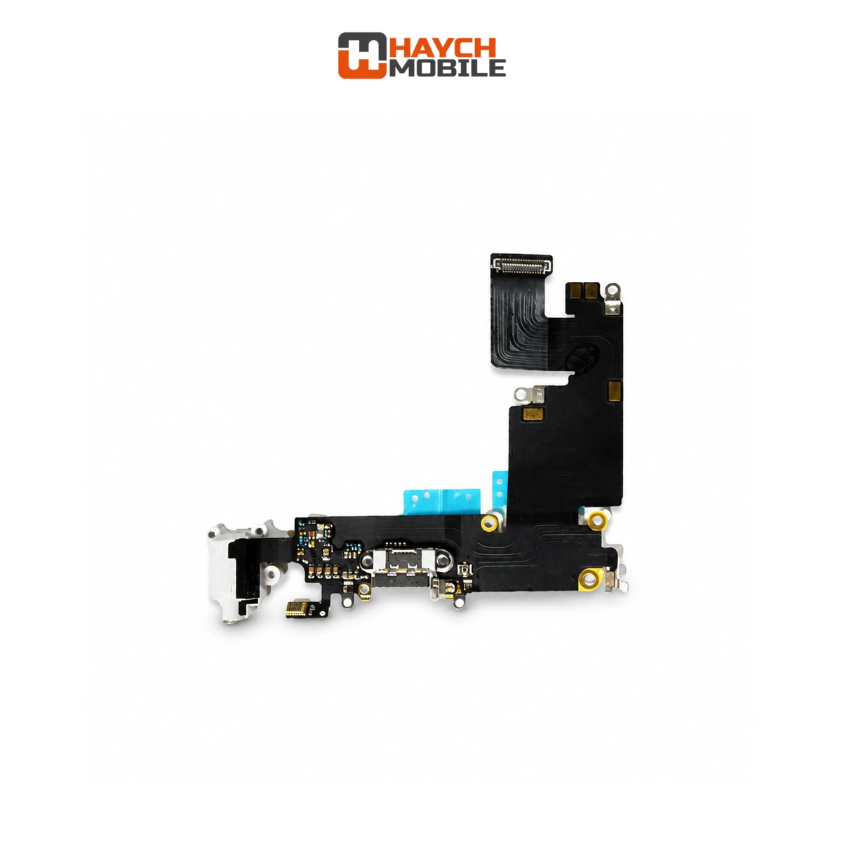 iPhone 6 Plus Compatible Charging Port Flex Cable [White]