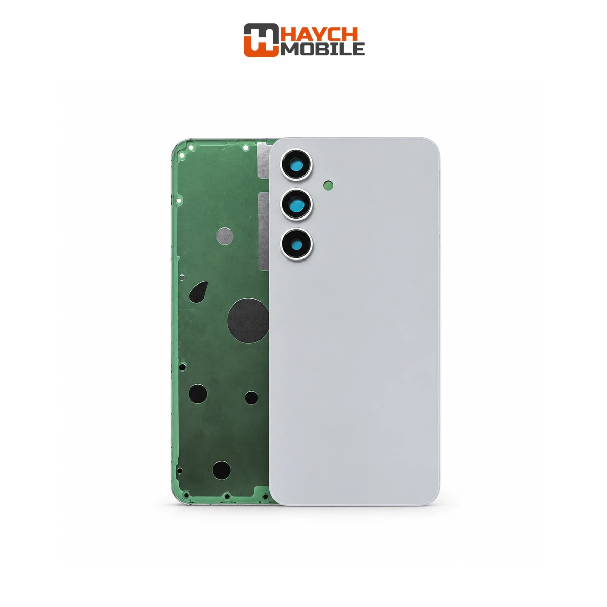 Samsung Galaxy S24 FE (S721) Back Cover [Service Pack] [Marble Gray] GH82-35832B Rear Housing