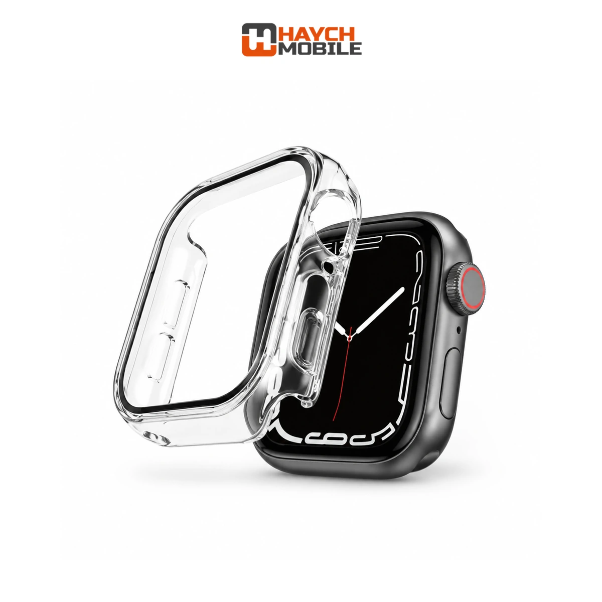 Halosure Coraza Clear Transparent Protective Case for Apple Watch, SE 1 / 2 / 3 Series, 40mm