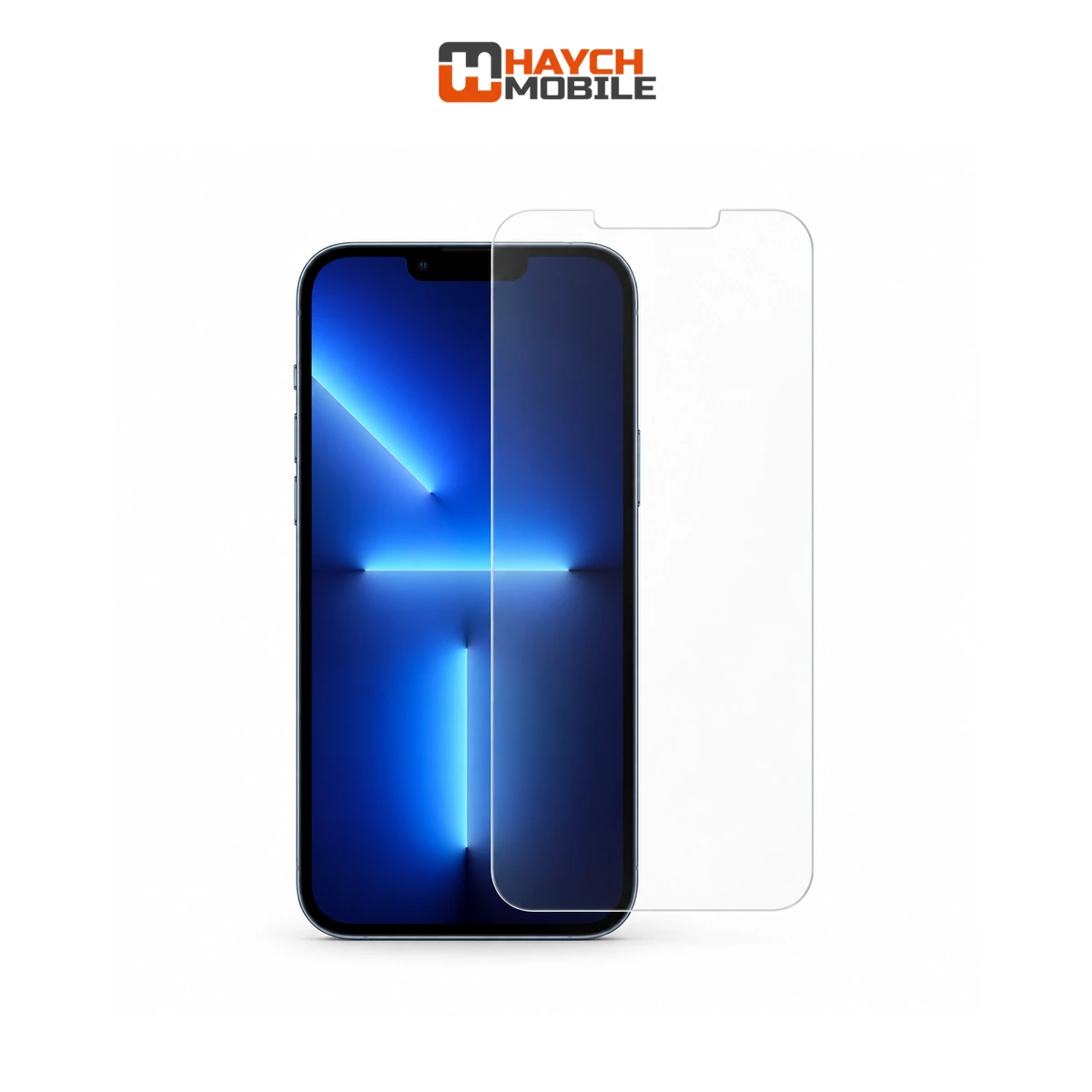 X.One [Clear] Hybrid Polymer Borderless Impact Screen Protector, iPhone 13 Pro Max / 14 Plus