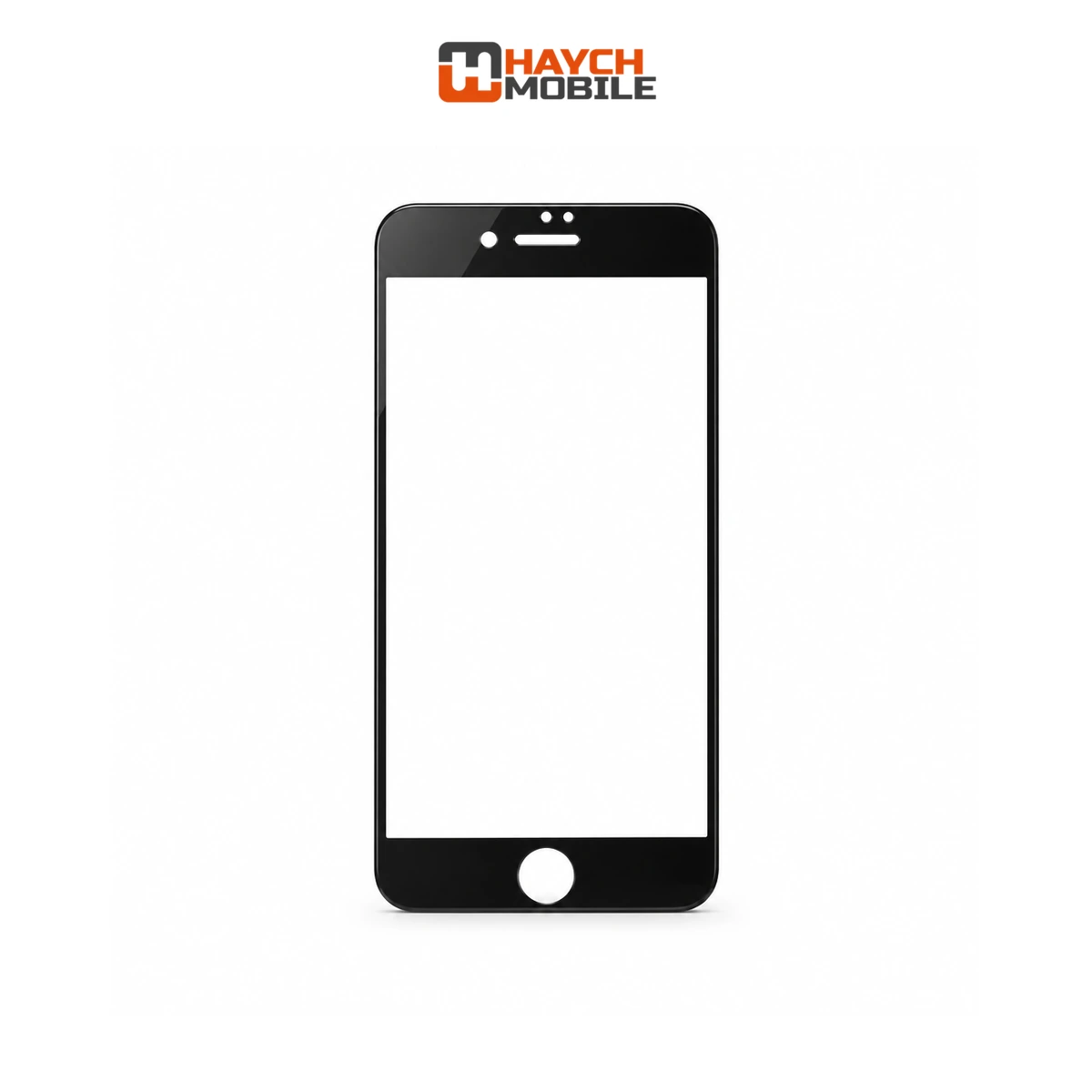 Remax RhinoShield 2.5D Tempered Glass with Envelope Pack, iPhone 7 Plus / 8 Plus [Black]