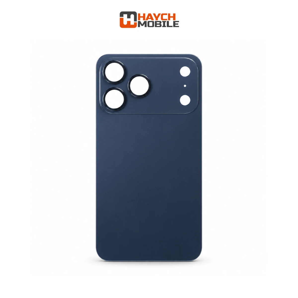 iPhone 17 Pro Max Compatible Back Cover Glass Assembly with MagSafe [Deep Blue] Rear Housing