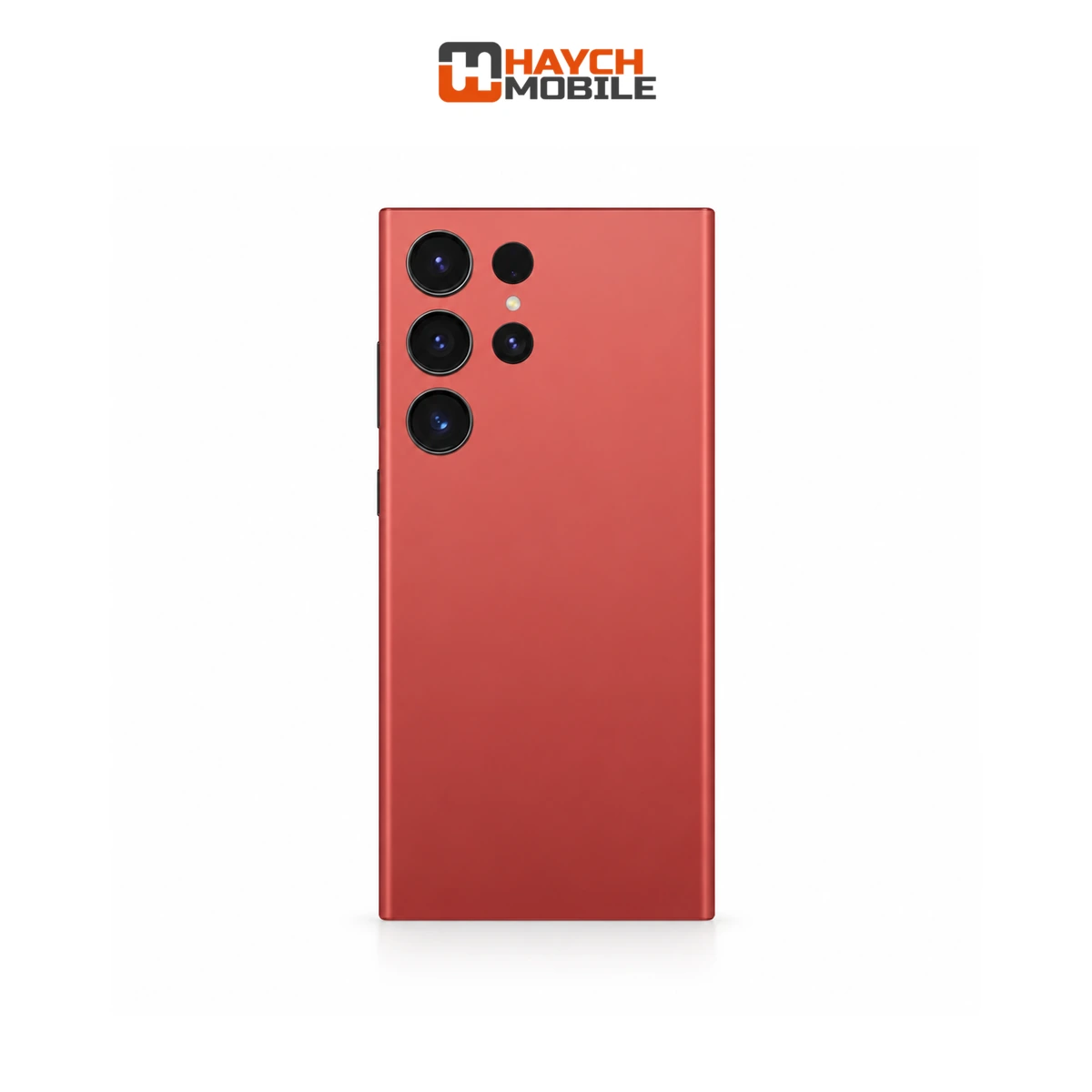 Samsung Galaxy S23 Ultra 5G (S918) Back Cover [High Quality with Lens] [Red] Rear Housing