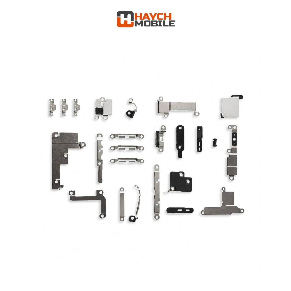 iPhone XR Compatible Complete Metal Plate Set