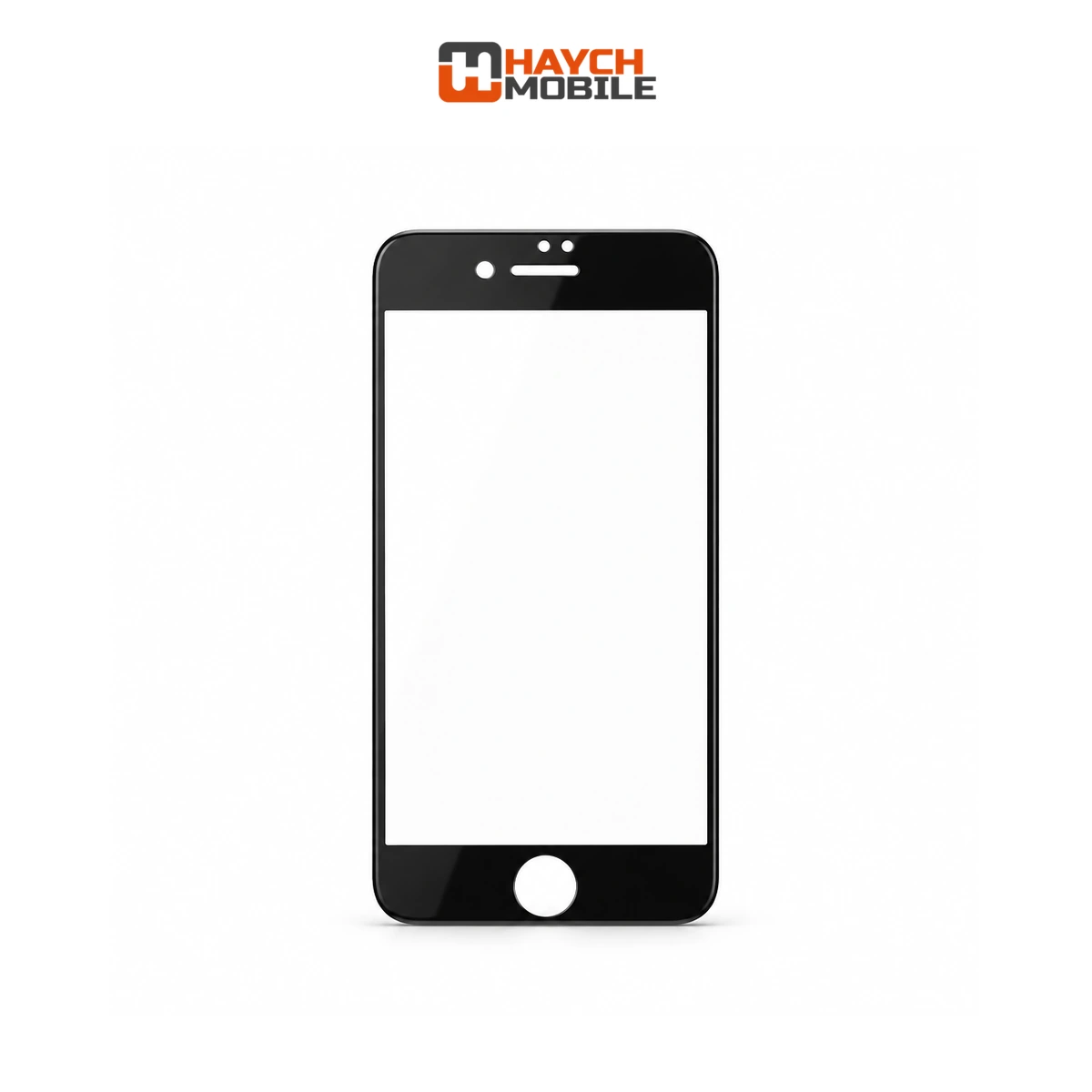 Remax RhinoShield 2.5D Tempered Glass with Envelope Pack, iPhone 7 / 8 [Black]