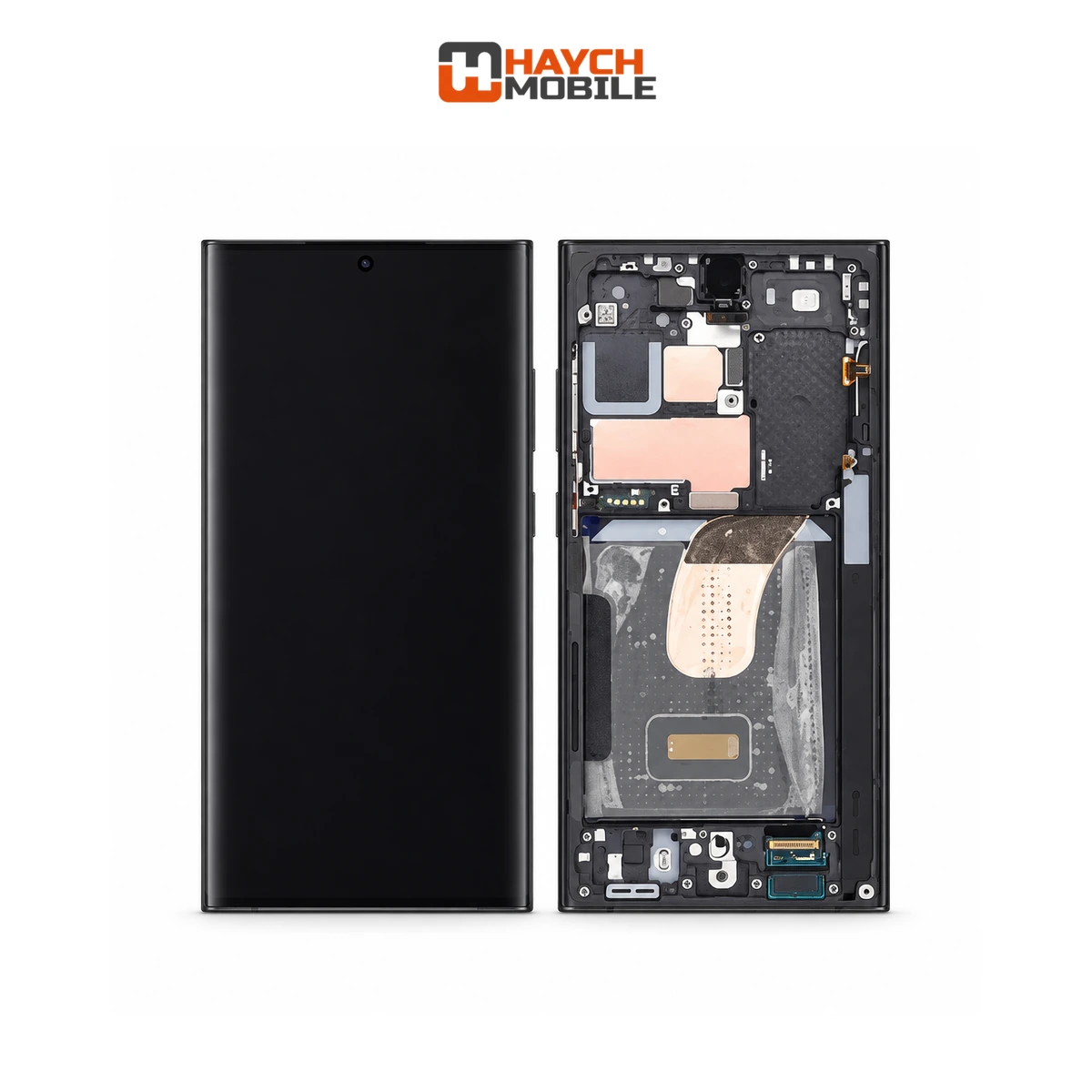 Samsung Galaxy S23 Ultra 5G (S918) LCD Touch Digitizer Screen [Service Pack] [Graphite] GH82-30465E