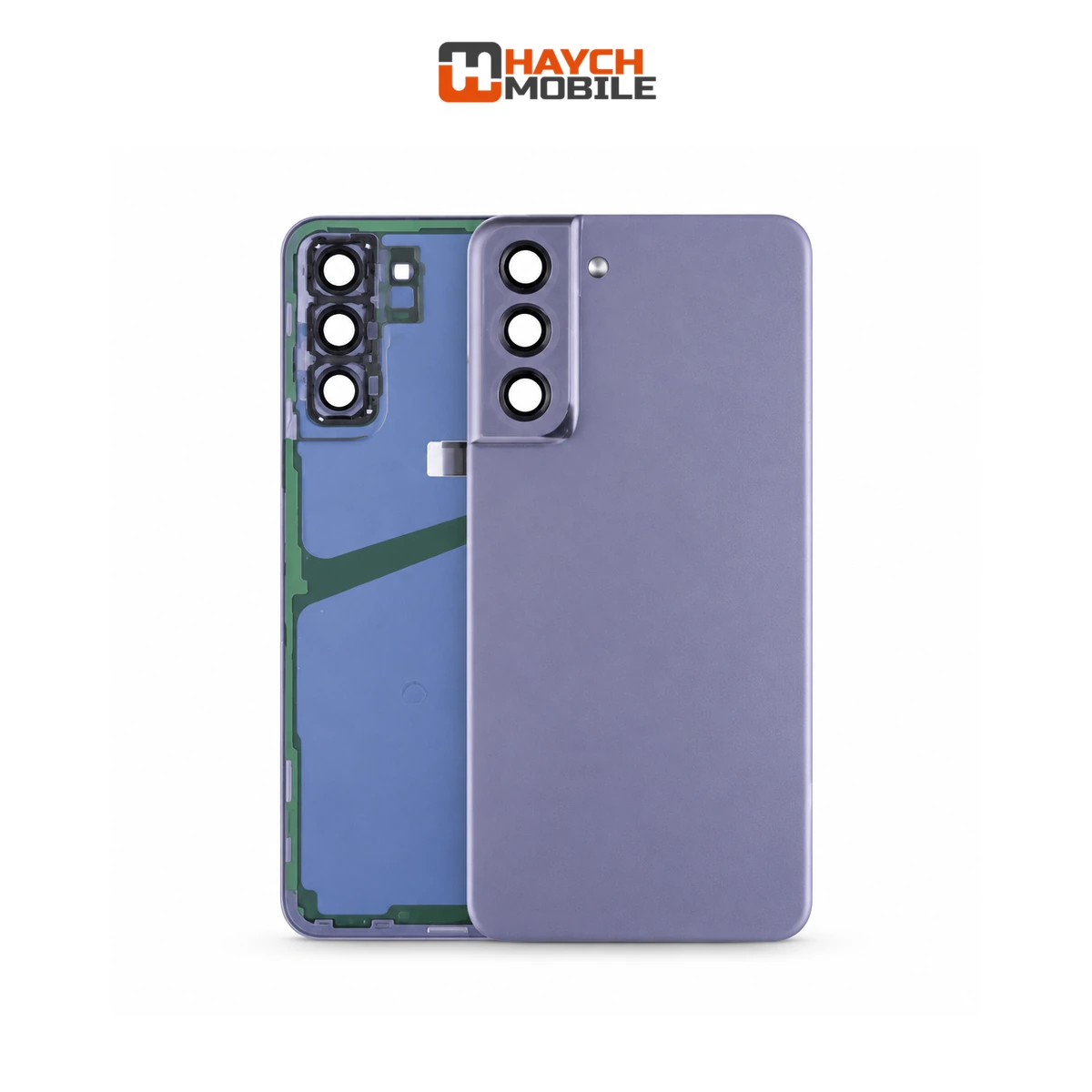 Samsung Galaxy S21 FE (G990) Back Cover with Camera Lens [Service Pack] [Violet] GH82-26218D