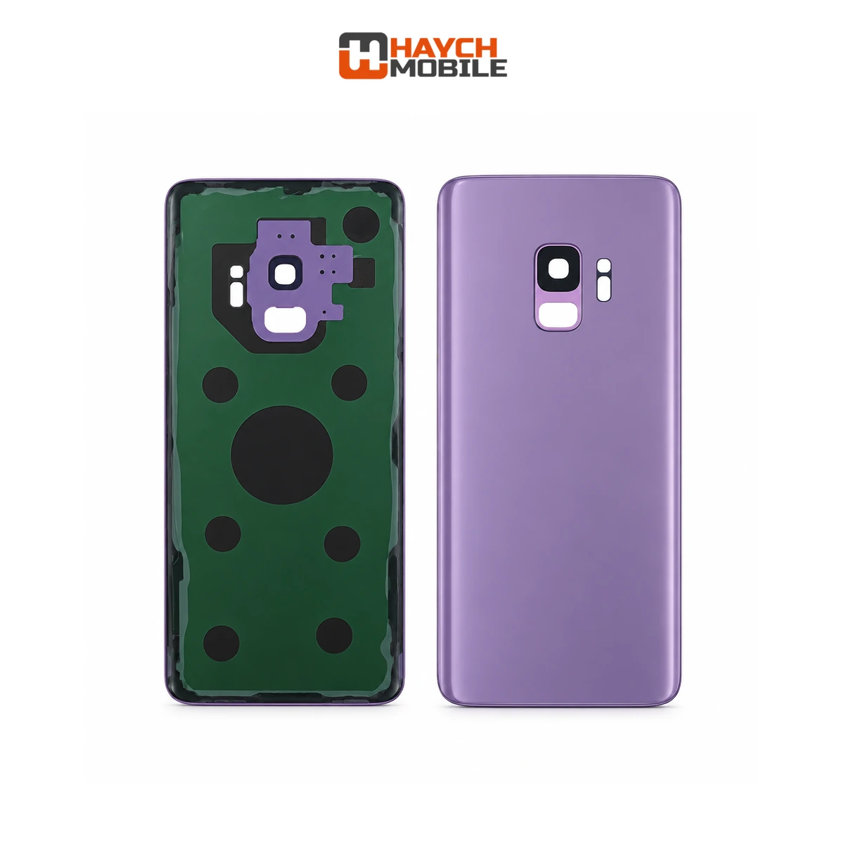 Samsung Galaxy S9 (G960) Back Cover with Camera Lens Aftermarket [Purple]