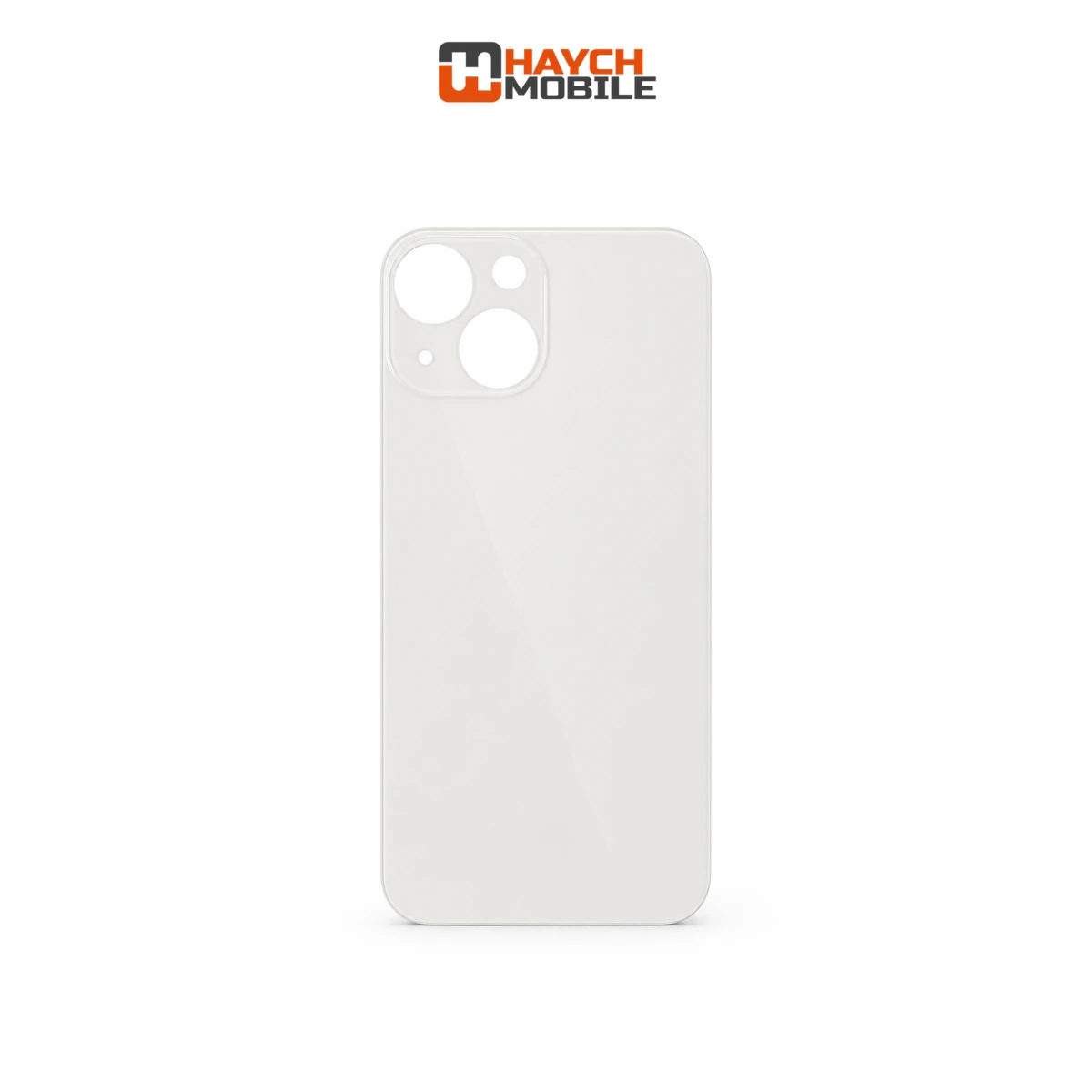 iPhone 13 Mini Compatible Back Cover Glass with Big Camera Hole [Starlight]