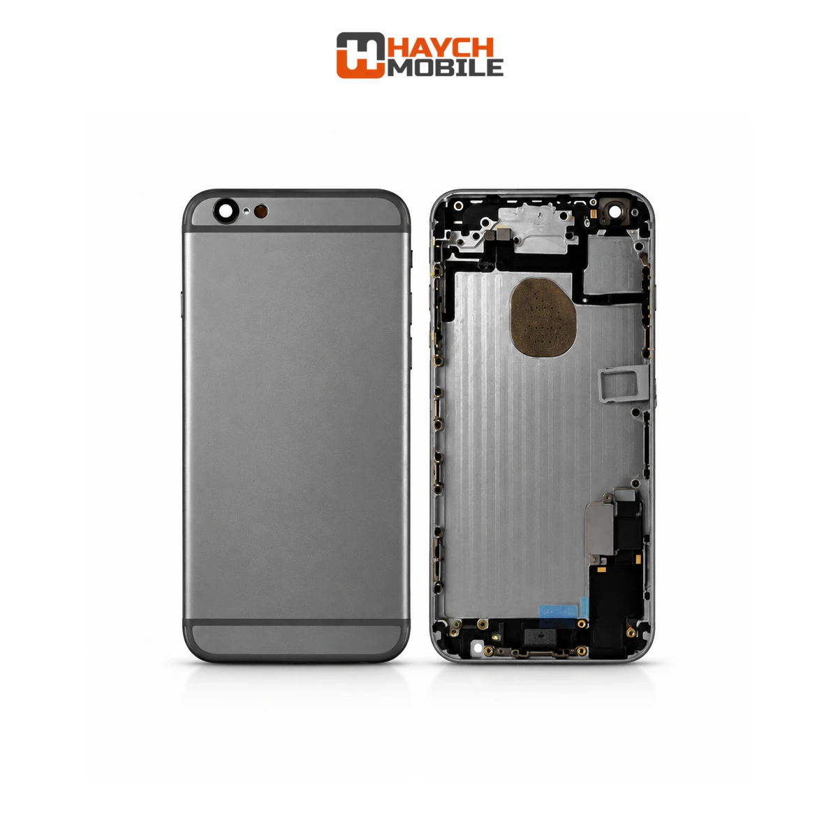 iPhone 6S Compatible Back Cover Full Assembly [Grey] Rear Housing