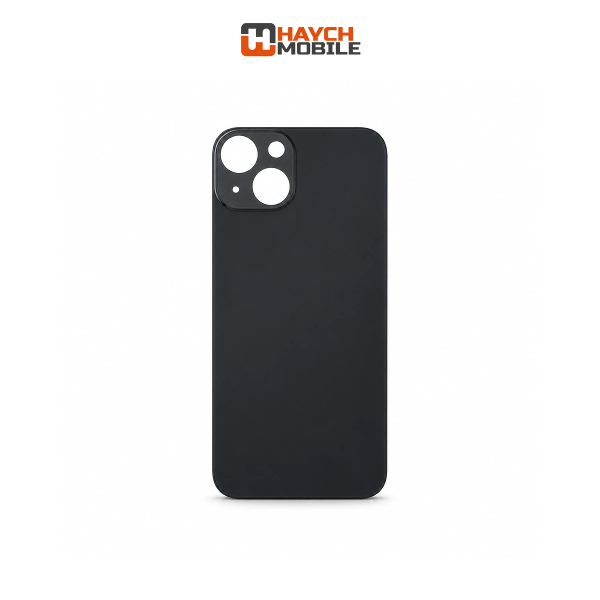iPhone 13 Compatible Back Cover Glass with Big Camera Hole [Midnight]