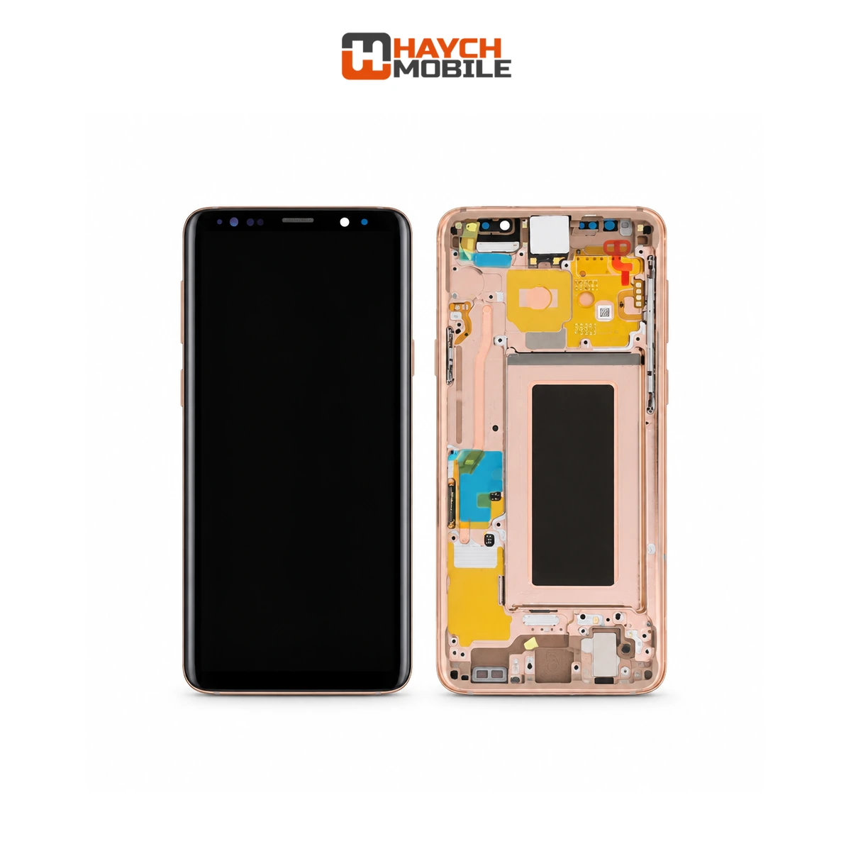Samsung Galaxy S9 (G960) LCD Touch Digitizer Screen [Service Pack] [Gold Frame] GH97-21696E GH97-21697E