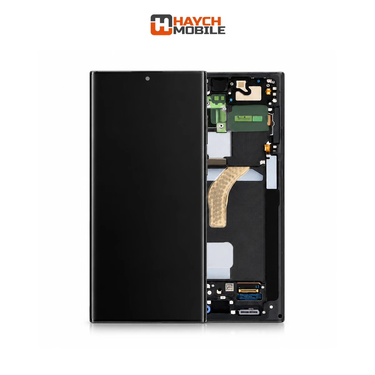 Samsung Galaxy S22 Ultra (S908) LCD Touch Digitizer Screen [Aftermarket-BOE] [Black]