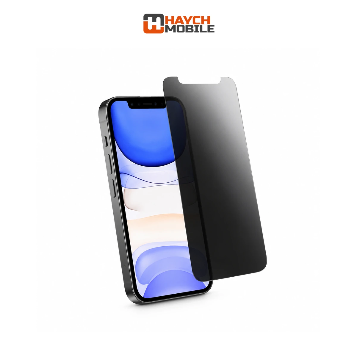 iShield Shatterproof Hybrid Glass Screen Protector, iPhone X / Xs / 11 Pro [Privacy]