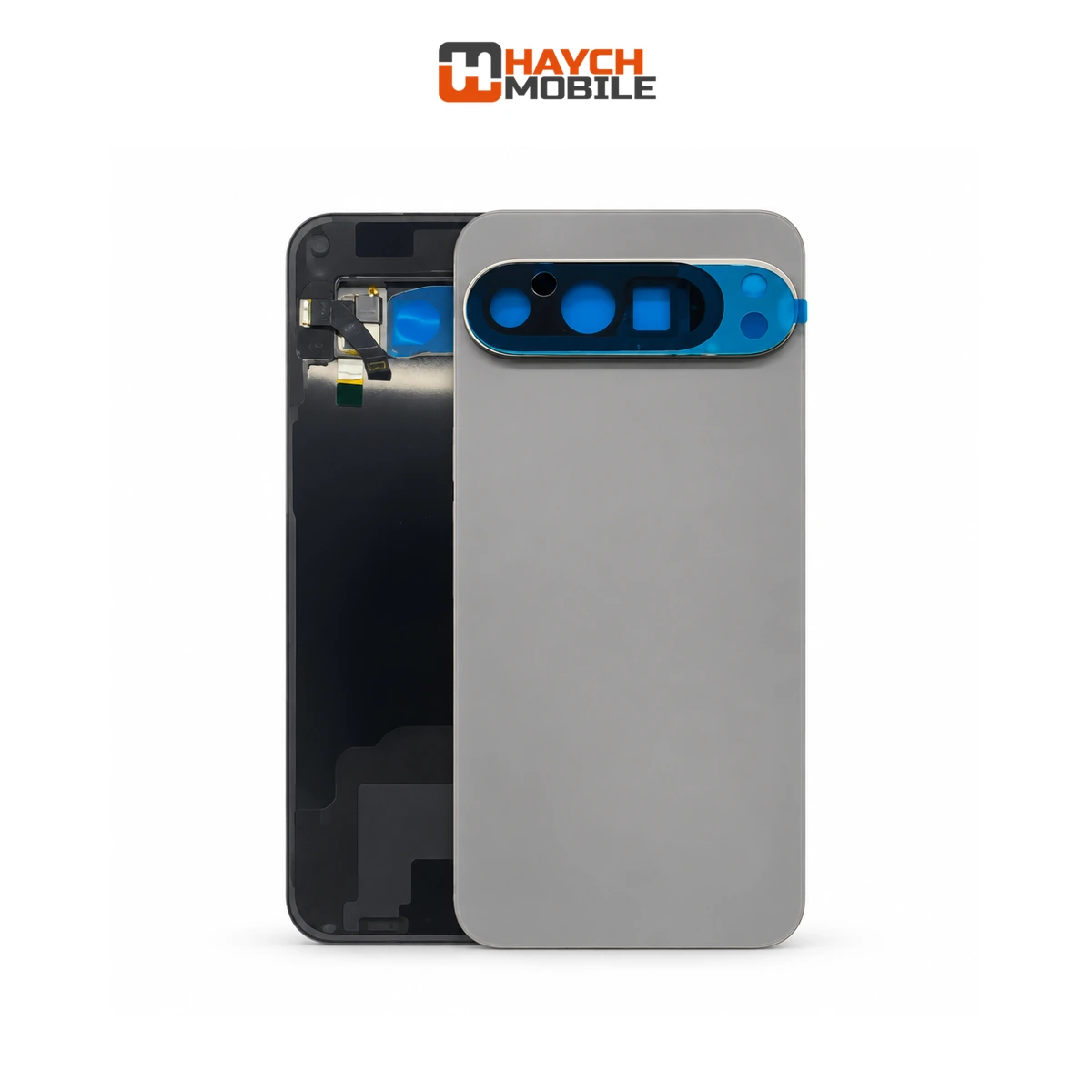 Google Pixel 9 Pro XL Compatible Back Cover with lens [Service Pack] [Hazel / Grey] G949-01014-00 Rear Housing