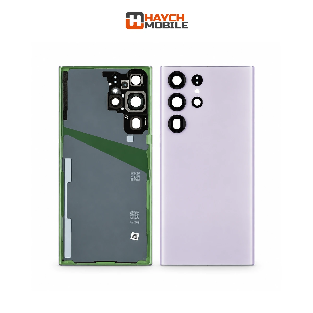 Samsung Galaxy S23 Ultra 5G (S918) Back Cover [Service Pack] [Lavender] GH82-30400D Rear Housing