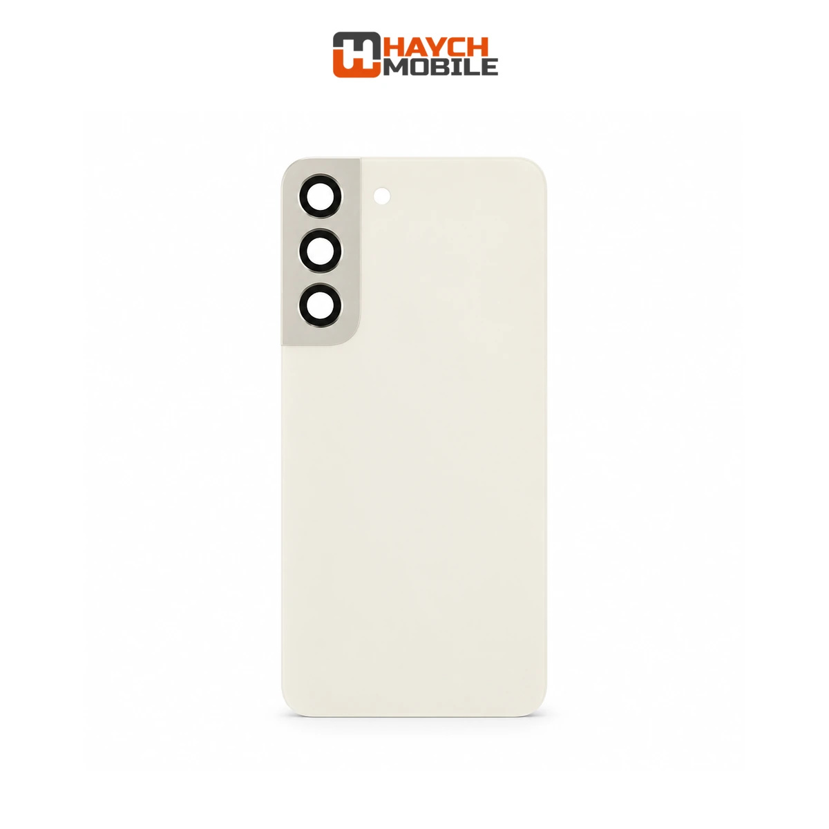 Samsung Galaxy S22 Plus (S906) Back Glass [High Quality with Camera Lens] [Cream]
