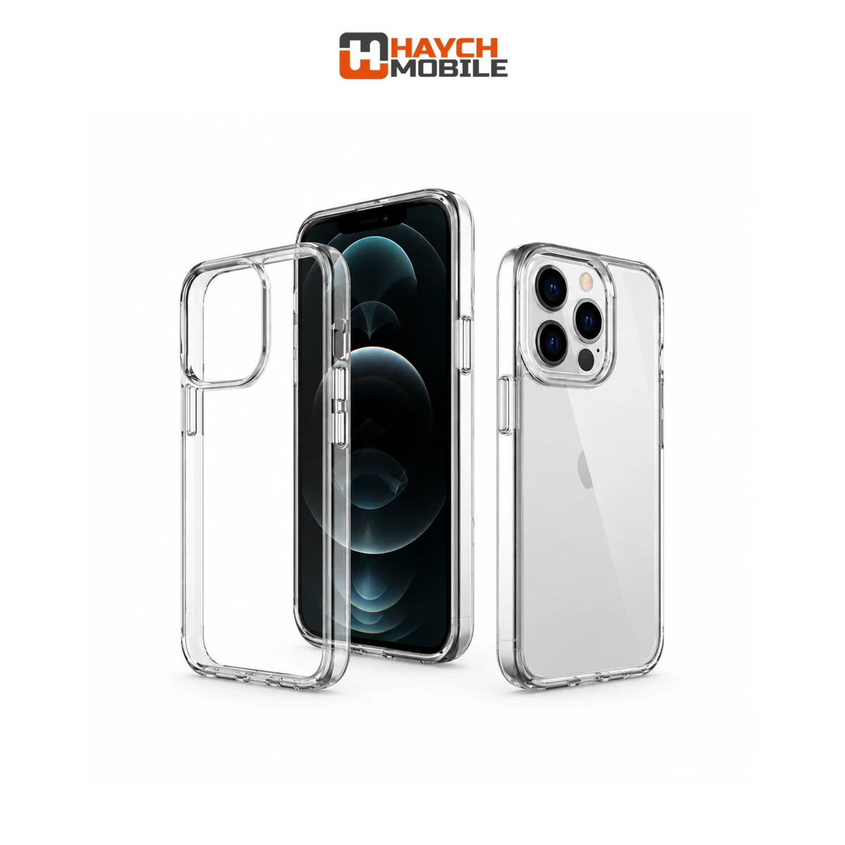 Space Clear Shock Protective Case, iPhone 14 Pro Max