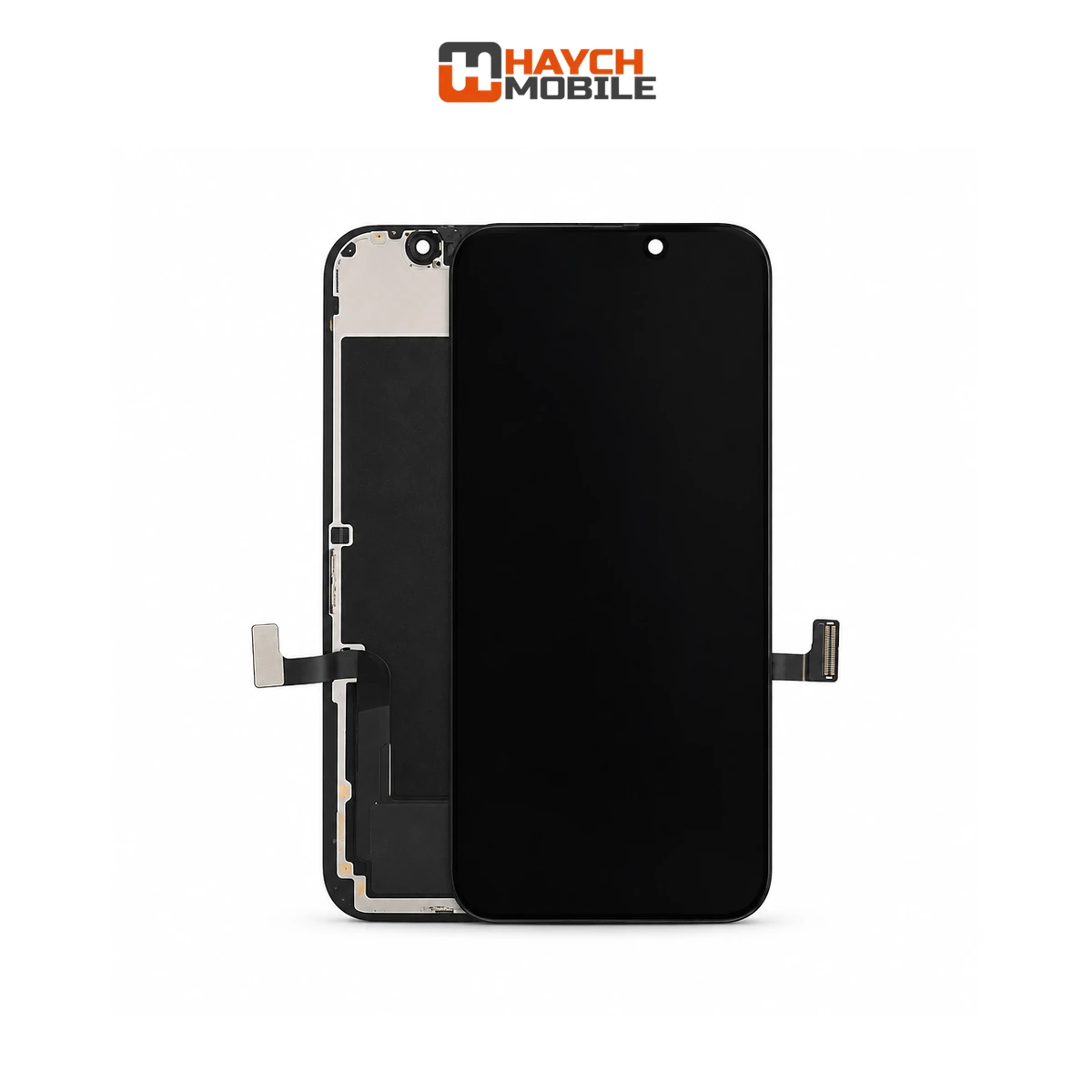iPhone 15 (6.1 Inch) Compatible LCD (Soft OLED) Touch Digitizer Screen [Service Pack]