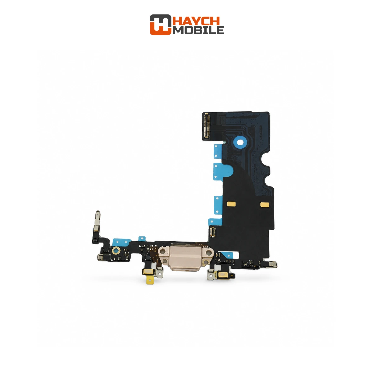 iPhone 8 / SE2 / SE3 Compatible Charging Port Flex Cable [Gold]
