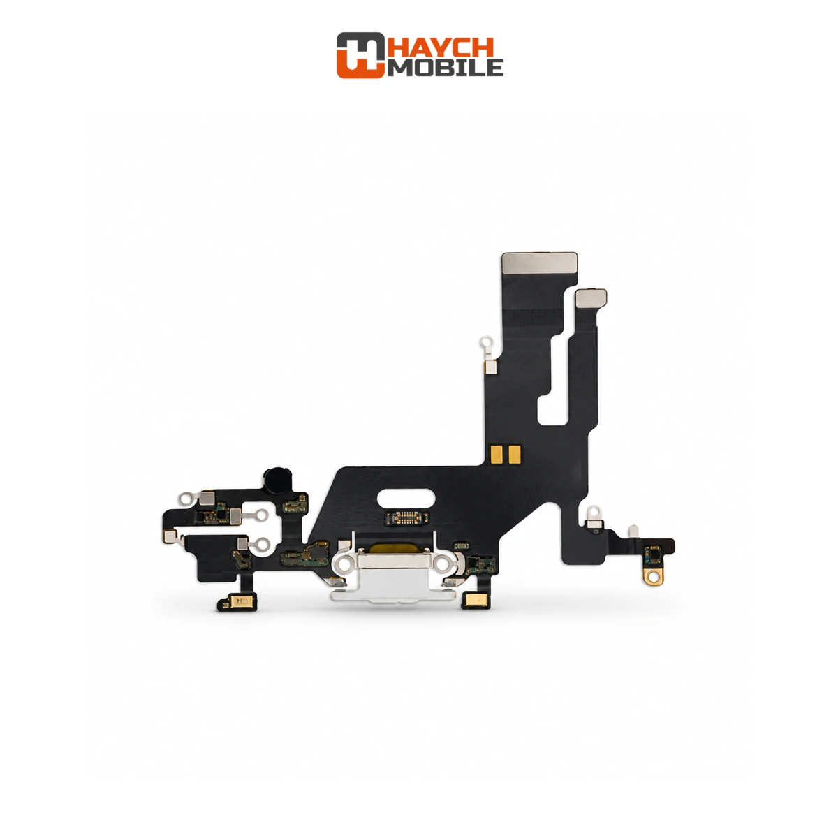 iPhone 11 Compatible Charging Port Flex Cable [White]